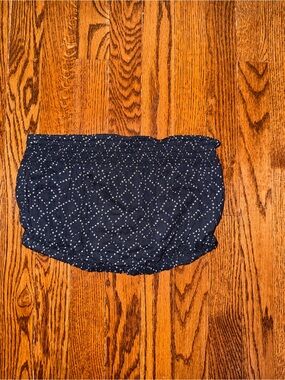Universal Thread Navy Blue Polka Dot Bandeau
